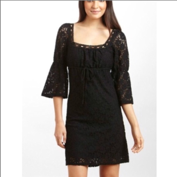 Laundry by Design Crochet Bell Sleeve Cover Up XS - Picture 2 of 10